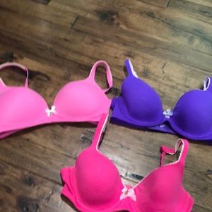 Body by Victoria bras 3 bras